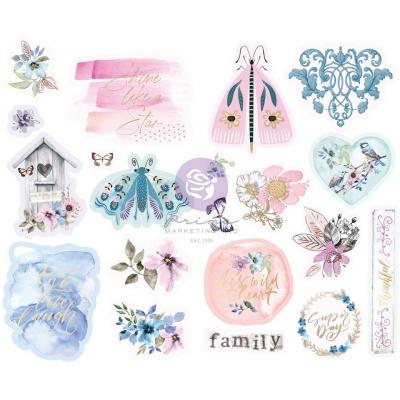 Prima Marketing Watercolor Floral Sticker -